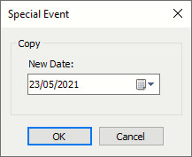 Copy Event Window