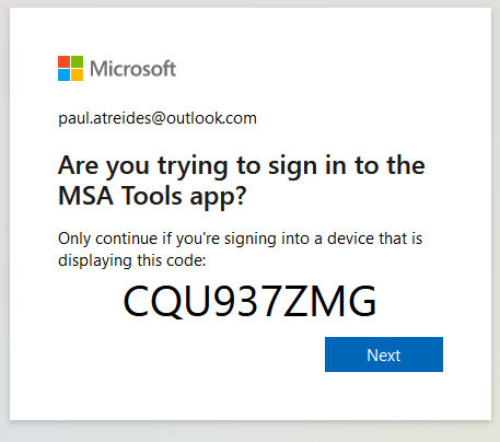 Outlook — Step 4
