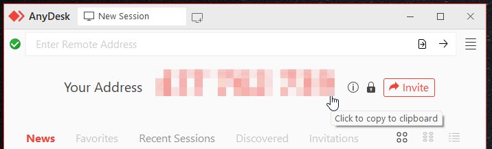 AnyDesk Address Number
