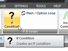 IF Condition button