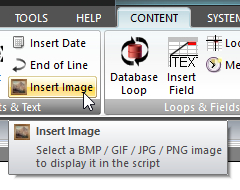 Insert Image button