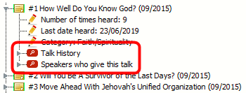 Public Talk tree branches