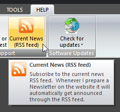 RSS Feed button