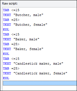 Tutorial 2 - Module 12 - Script