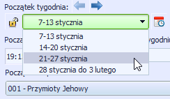 List of dates in Polish using genitive form.