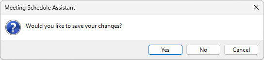 Save Changes Prompt
