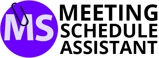 Meeting Schedule Assistant Logo