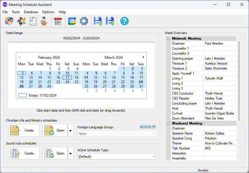 Meeting Schedule Assistant (64-bit)