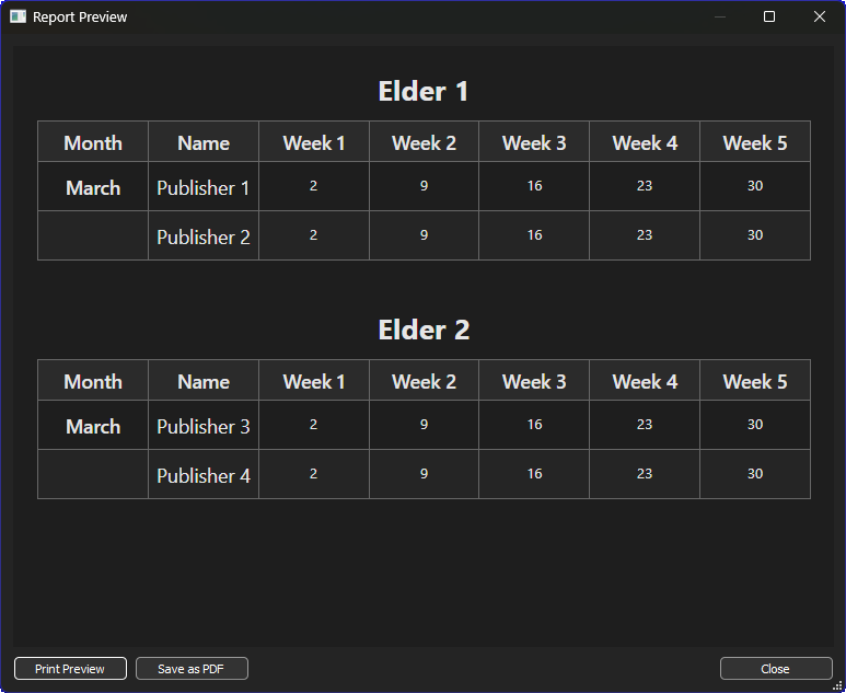 Screengrab of the new built-in template that works seamlessly with the new appearance setting.